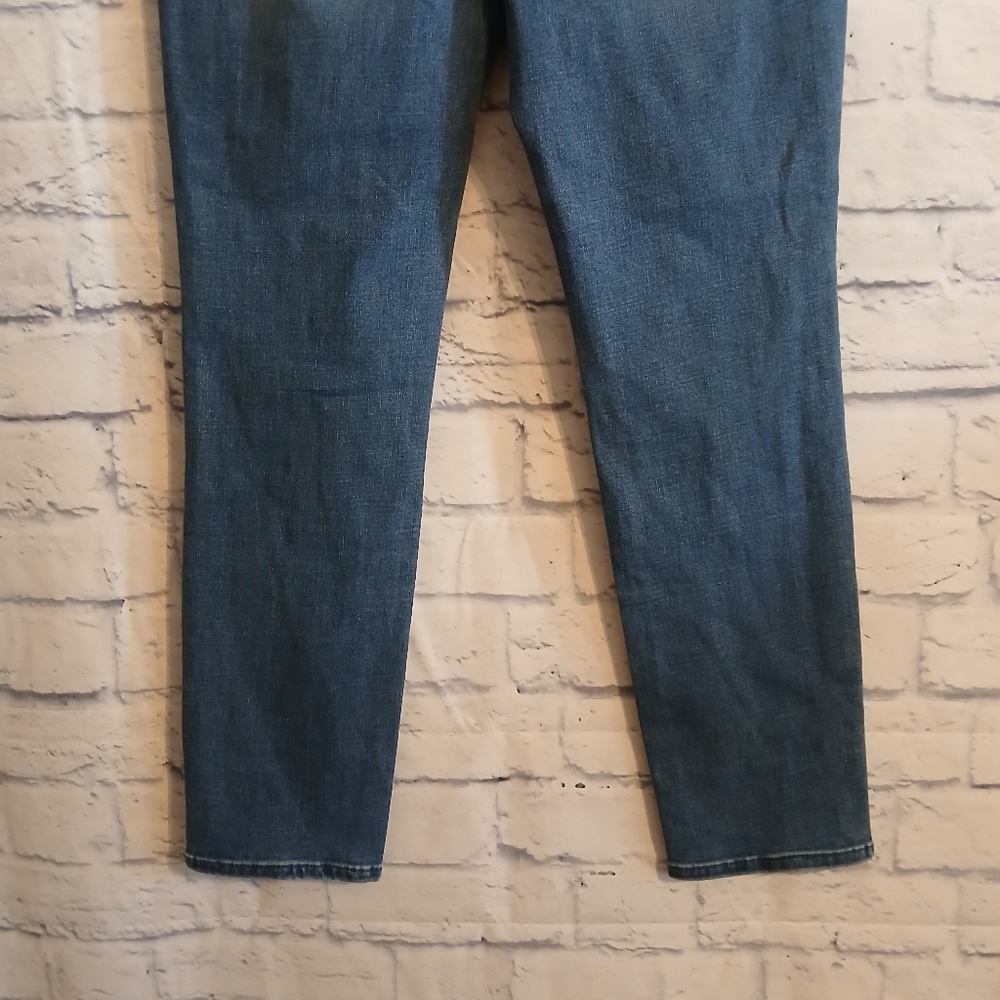 NYDJ Pull-On Skinny Ankle Jean Medium Wash Comfort Stretch NWT Sz 10 - Picture 8 of 9